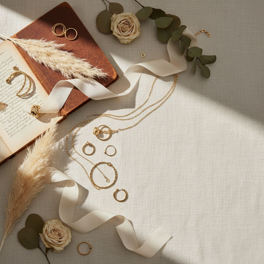 Flat Lay (Editorial Style)